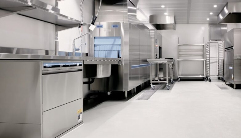 commercial kitchen deep